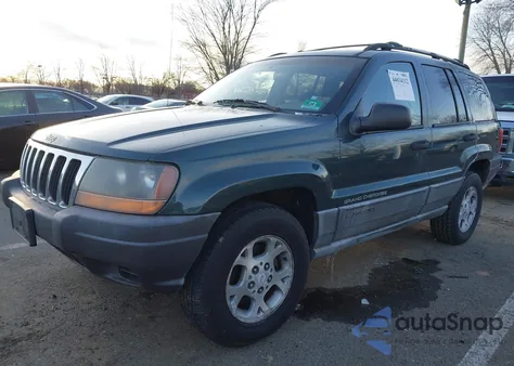 2000 Jeep Grand Cherokee Laredo из США, поврежденный, VIN 1J4GW48S8YC219934